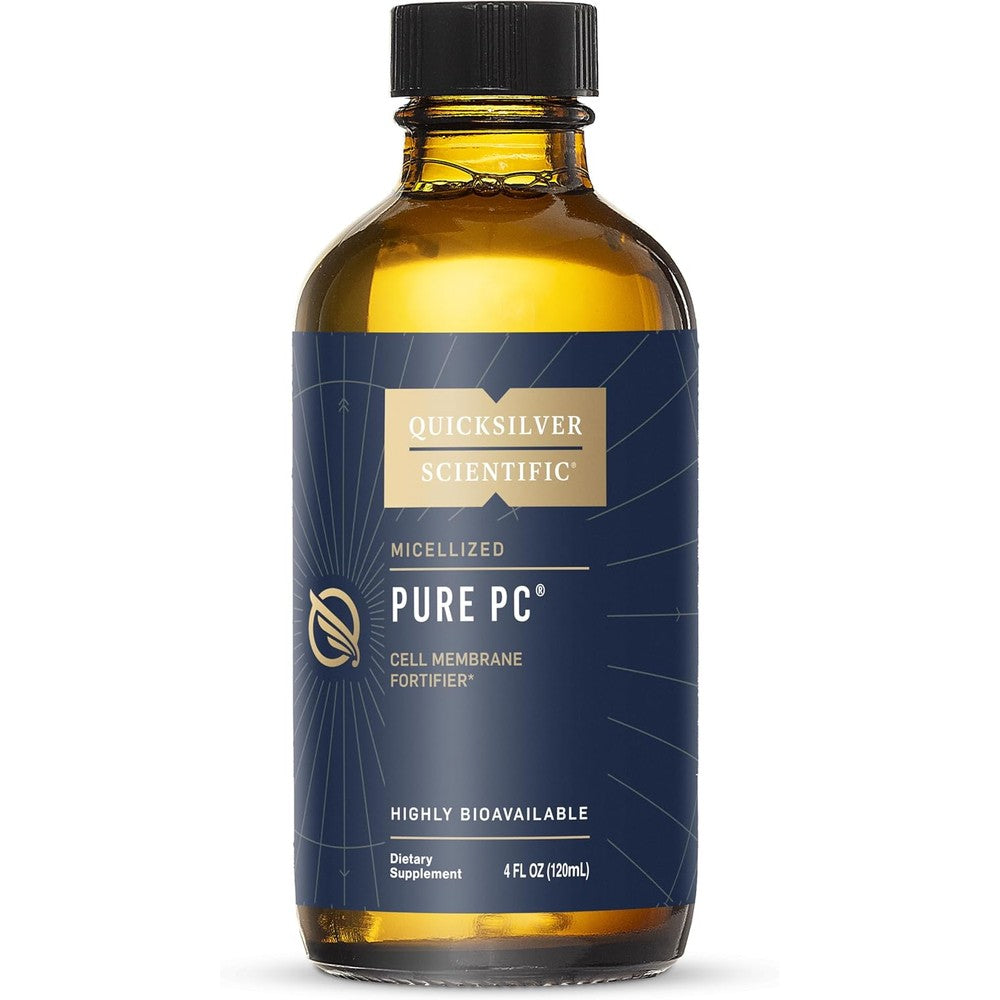 Quicksilver Scientific Micellized Pure Phosphatidylcholine Liquid Supplement front view packaging
