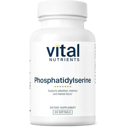 Vital Nutrients Phosphatidylserine 150mg bottle front view