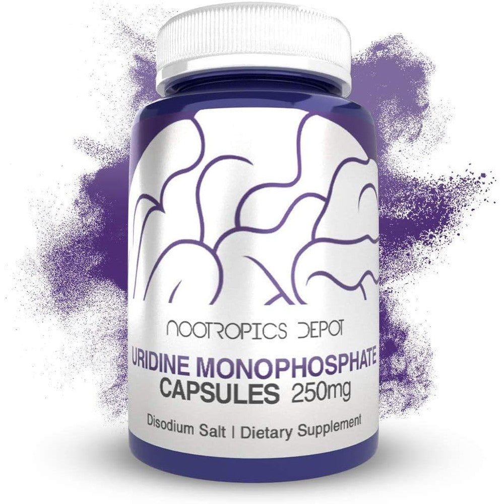 Nootropics Depot Uridine Monophosphate front view bottle