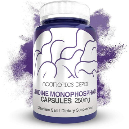 Nootropics Depot Uridine Monophosphate front view bottle