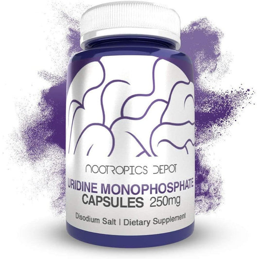 Nootropics Depot Uridine Monophosphate front view bottle