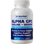 Dr. Maxwell Alpha GPC Uridine front bottle view