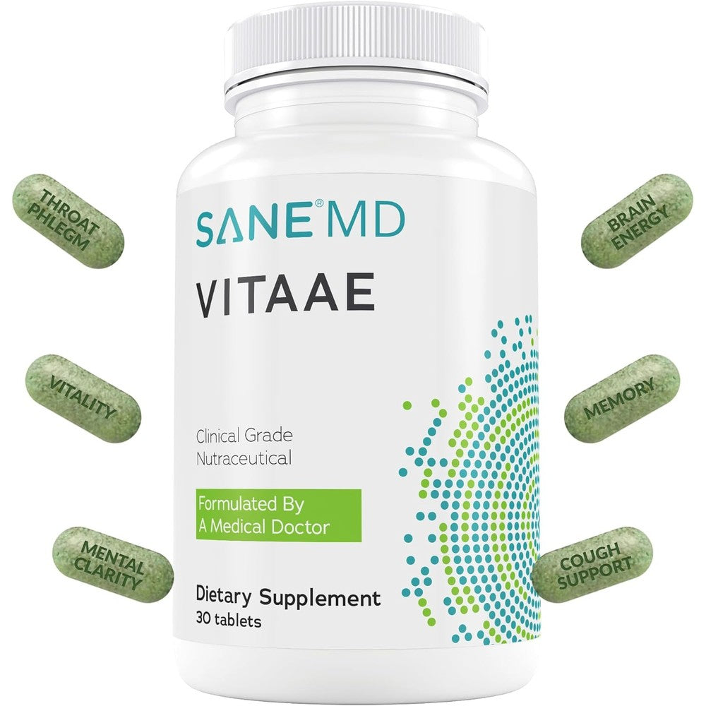 Sane MD Vitaae Citicoline brain support supplement front view