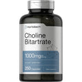 Horbaach Choline Bitartrate supplement front view bottle