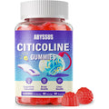 Abyssus Citicoline Gummies 1000mg front bottle view for brain health
