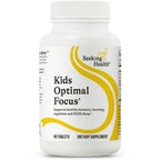 Seeking Health Kids Optimal Focus 60 Tablets front view bottle