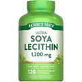 Nature's Truth Ultra Soy Lecithin 1200 mg softgels bottle front view