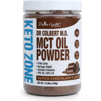 Divine Health Keto Zone MCT Oil Powder front view product packaging