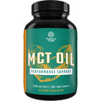 Natures Craft C8 MCT Oil Softgels front view bottle packaging