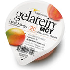 Medtrition Gelatein MCT Peach Mango protein supplement front view