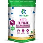 BioTrust Keto Elevate C8 MCT Oil Powder front view product container