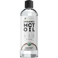 Kate Naturals Organic MCT Oil front view bottle packaging