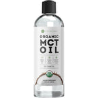 Kate Naturals Organic MCT Oil front view bottle packaging