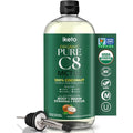 Keppi organic c8 mct oil front view bottle