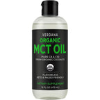 Verdana Organic MCT Oil front view bottle packaging