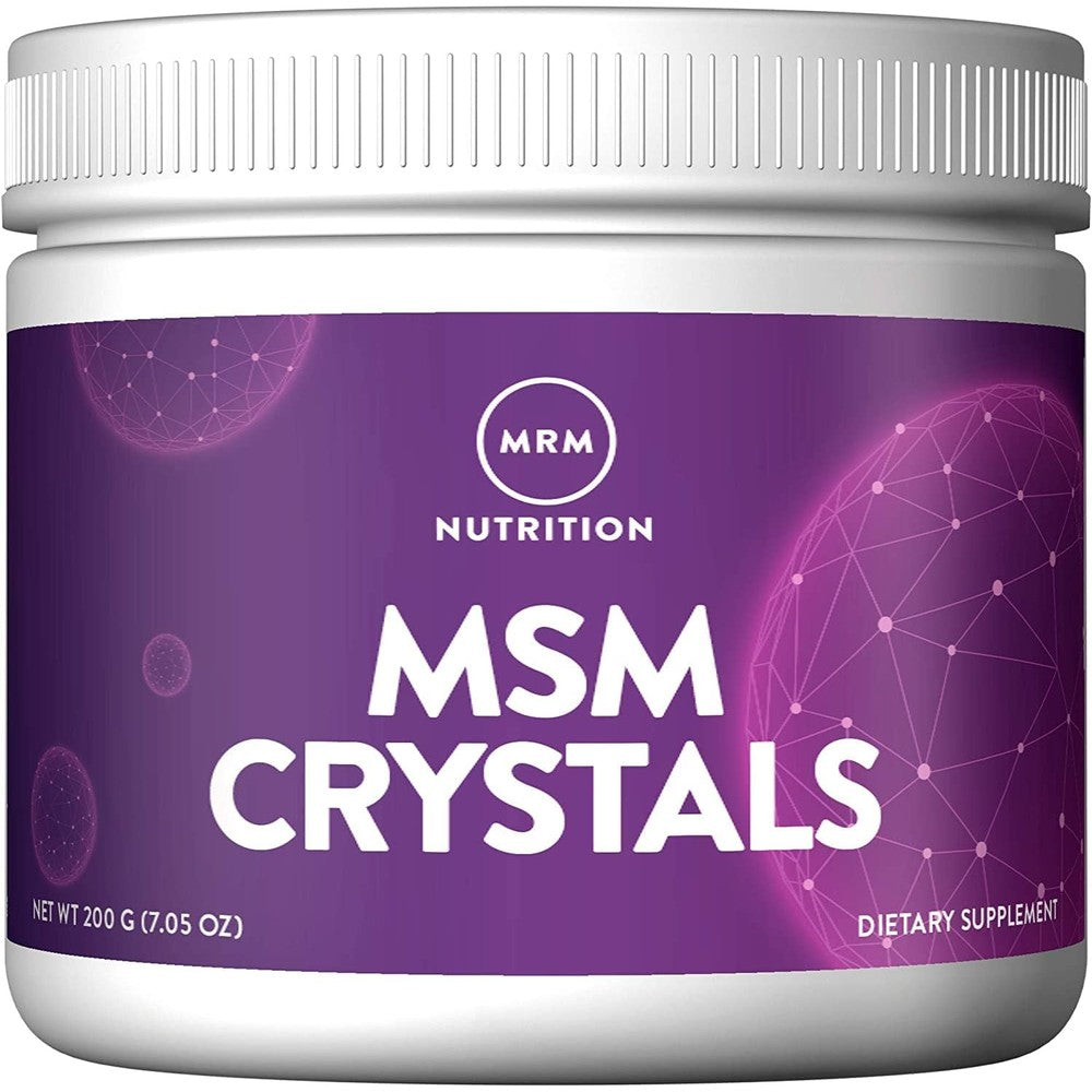 MRM Nutrition MSM Crystals front view packaging