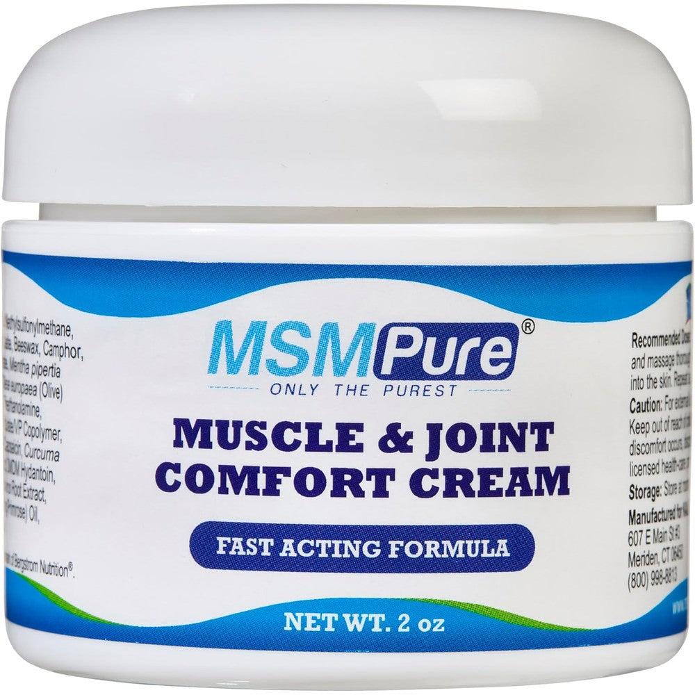Kala Health MSMPure Maximum Strength MSM Cream front view bottle