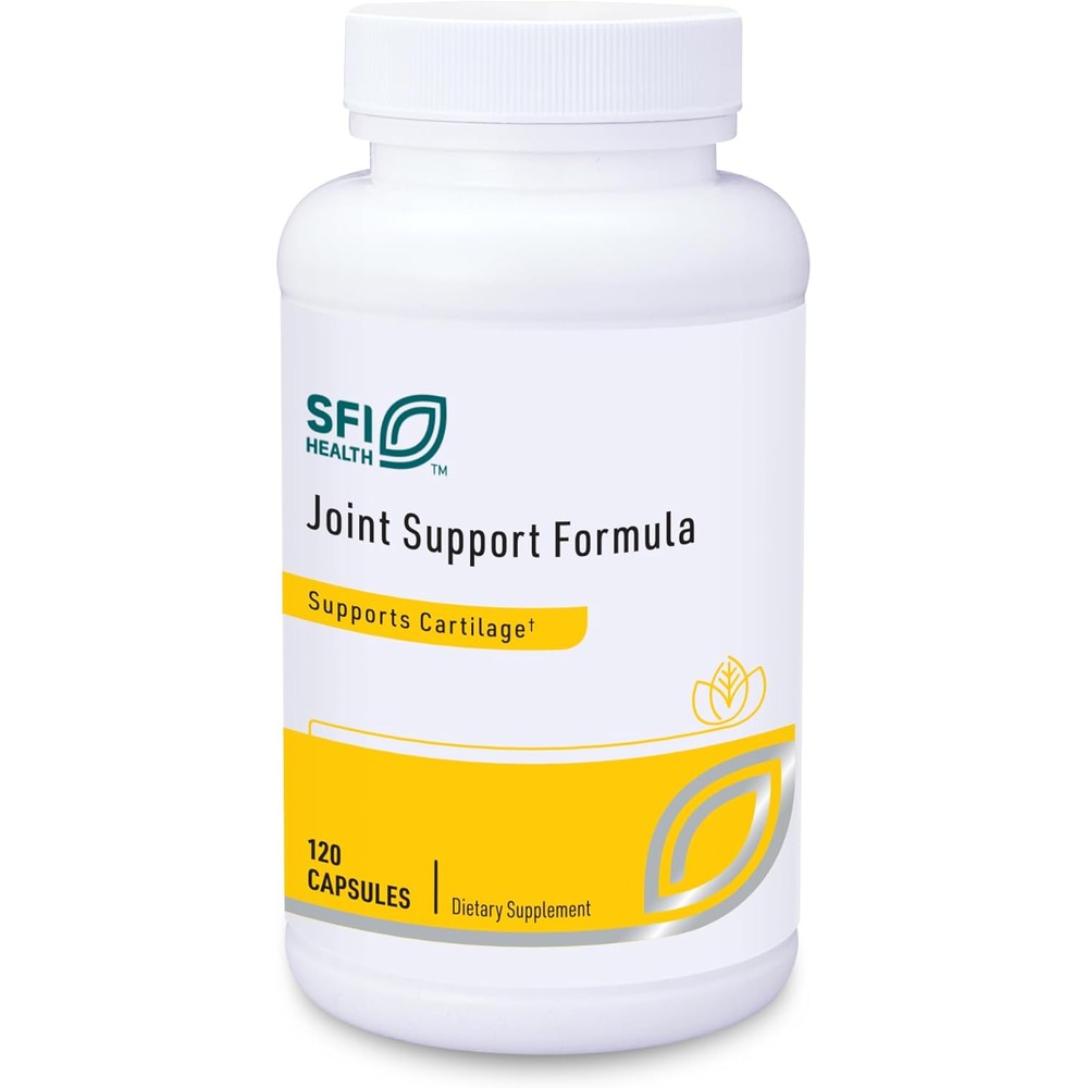 Klaire Labs SFI Health Joint Support Formula 120 Capsules front view bottle