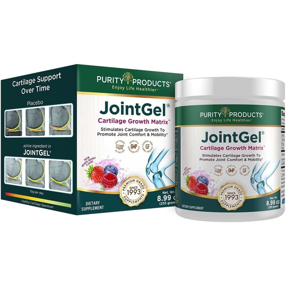 Purity Products JointGel front view bottle packaging container