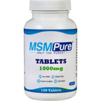 Kala Health MSMPure MSM 1000 Milligrams tablets bottle front view