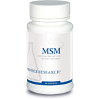 Biotics Research MSM 60 Capsules front view bottle