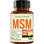 Vimerson Health MSM 2000mg joint support front bottle view