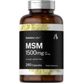 Horbaach MSM 1500mg joint support bottle front view