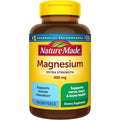 Nature Made Extra Strength Magnesium Oxide 400 Milligrams front view bottle
