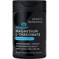 Sports Research magnesium L-threonate front view supplement bottle