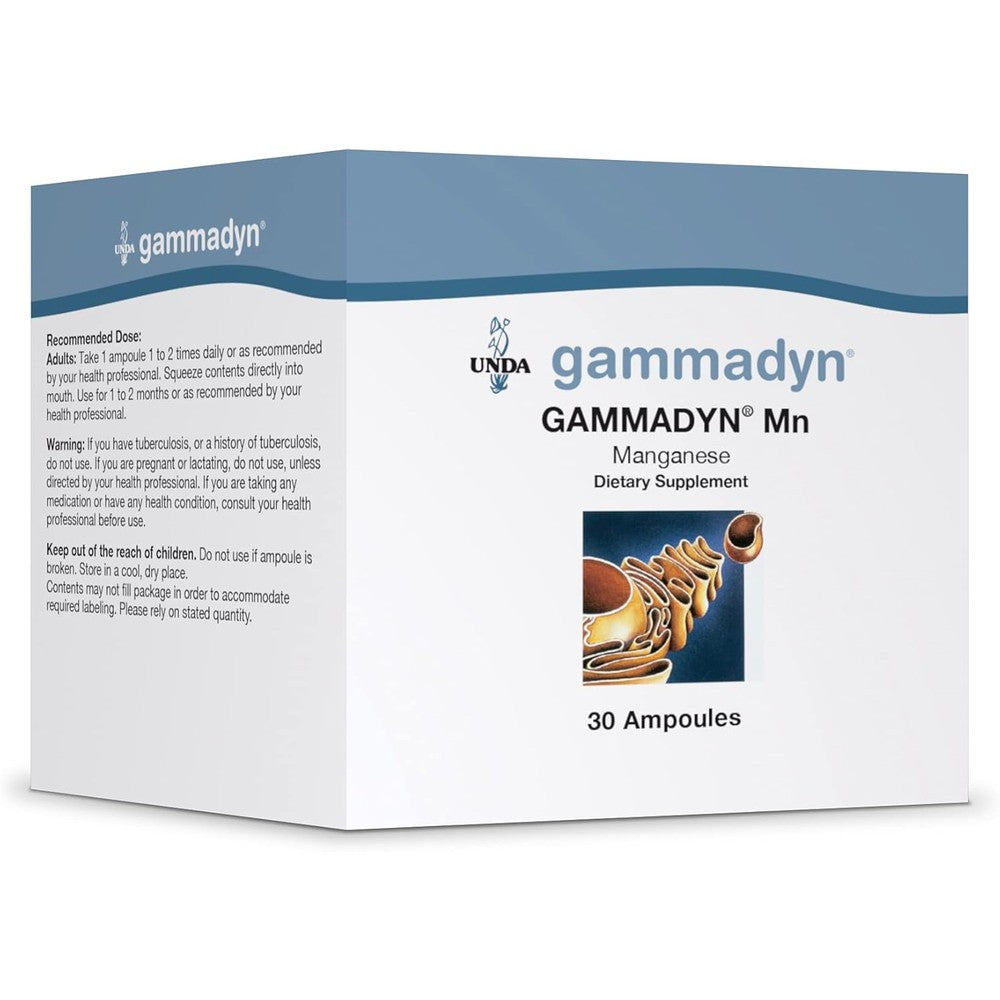 Unda Gammadyn Mn Manganese supplement box front view
