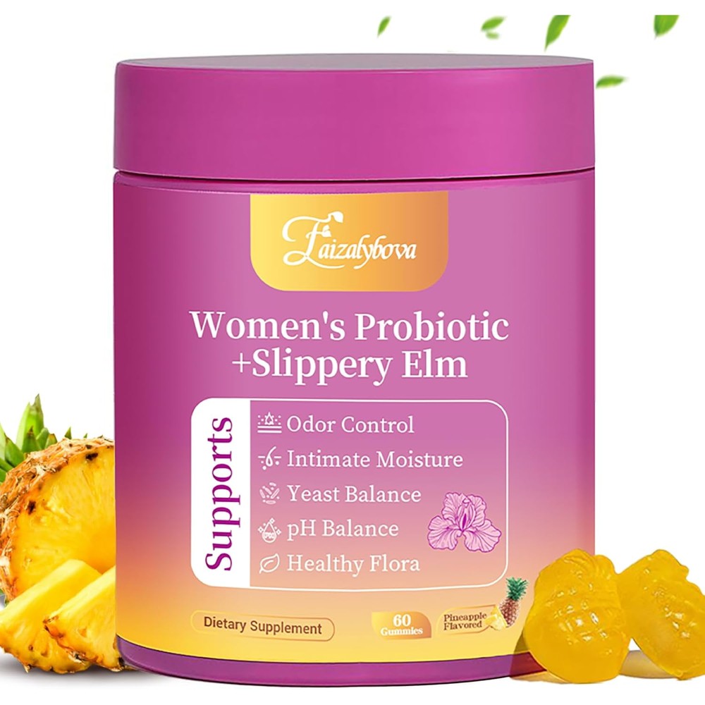 Nexiva Faizalybova Her Juicy Feminine Probiotics front view bottle for vaginal health