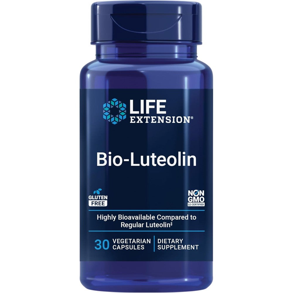 Life Extension Bio Luteolin 30 capsules front view packaging cellular health supplement India