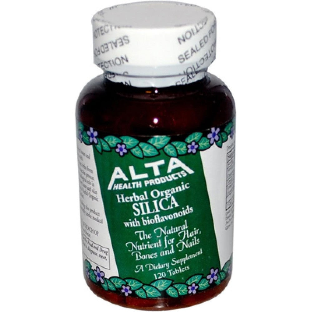 Alta Health Silica 6x Formula 120 Tablets front view imported supplement