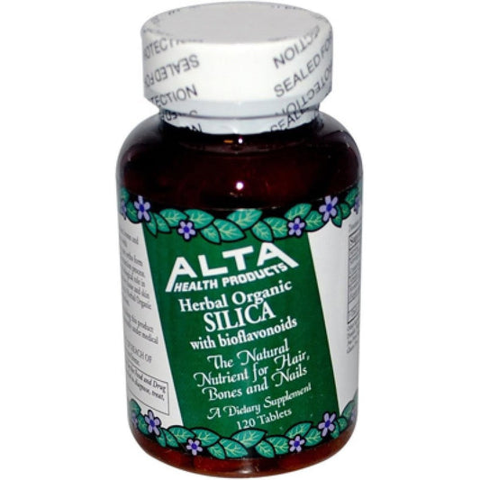 Alta Health Silica 6x Formula 120 Tablets front view imported supplement