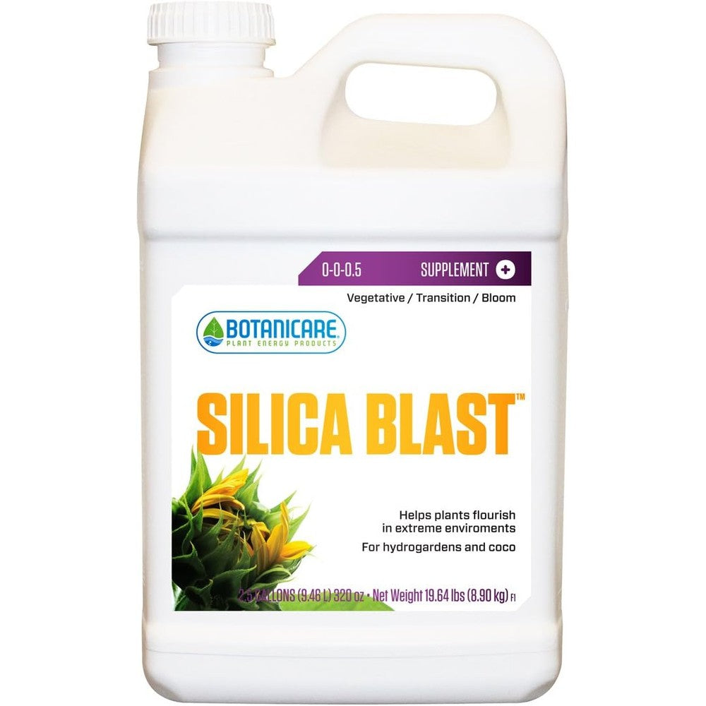 Botanicare Silica Blast plant supplement 2.5 gallon container front view