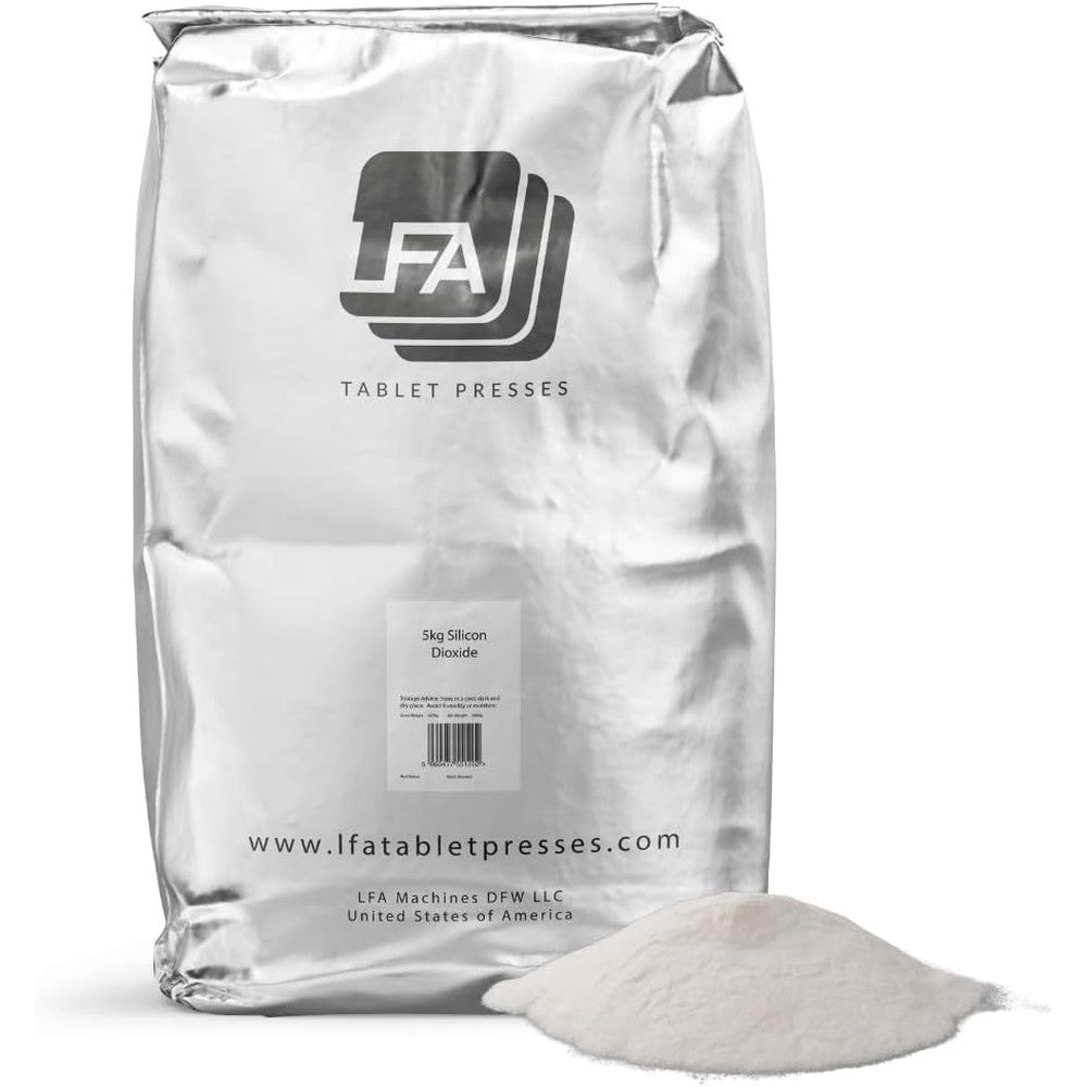 Lfa Tablet Presses Silicon Dioxide 5kg bag front view
