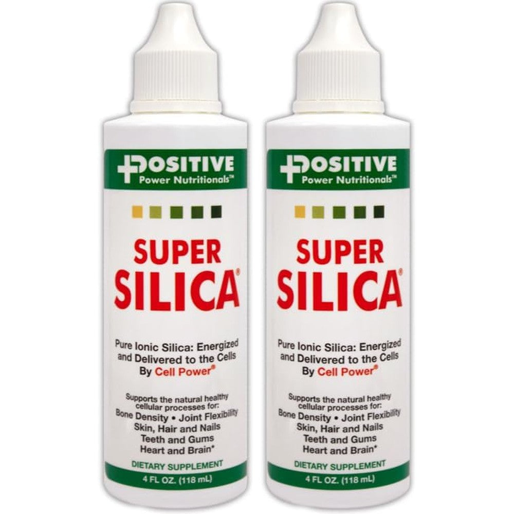 Positive Power Nutritionals Super Silica liquid concentrate bottle front view