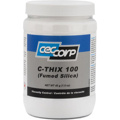 Ceccorp C-Thix 100 fumed silica powder container front view