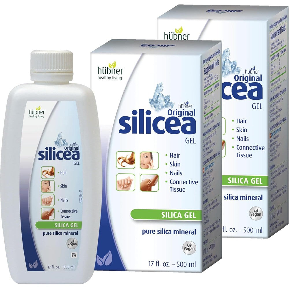 Hubner Original Silicea Gel 2 Pack front view bottles