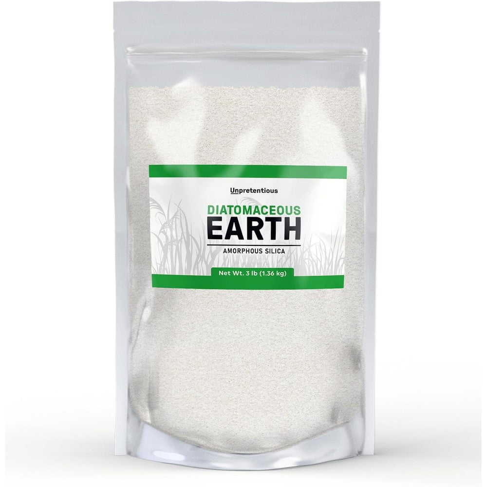 Unpretentious Diatomaceous Earth Freshwater Amorphous Silica 48 Ounce front view