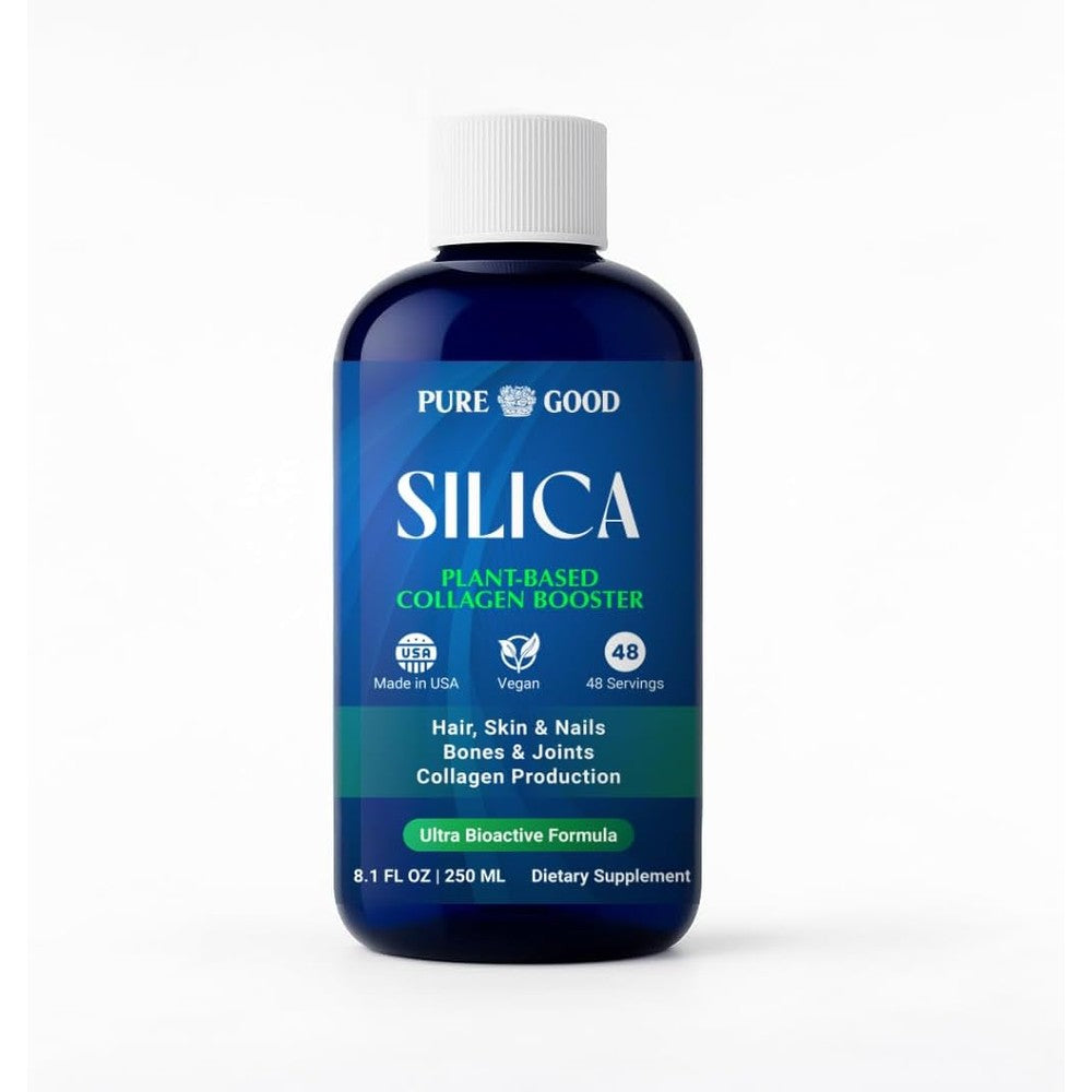 PureGood Liquid Silica Supplement bottle front view