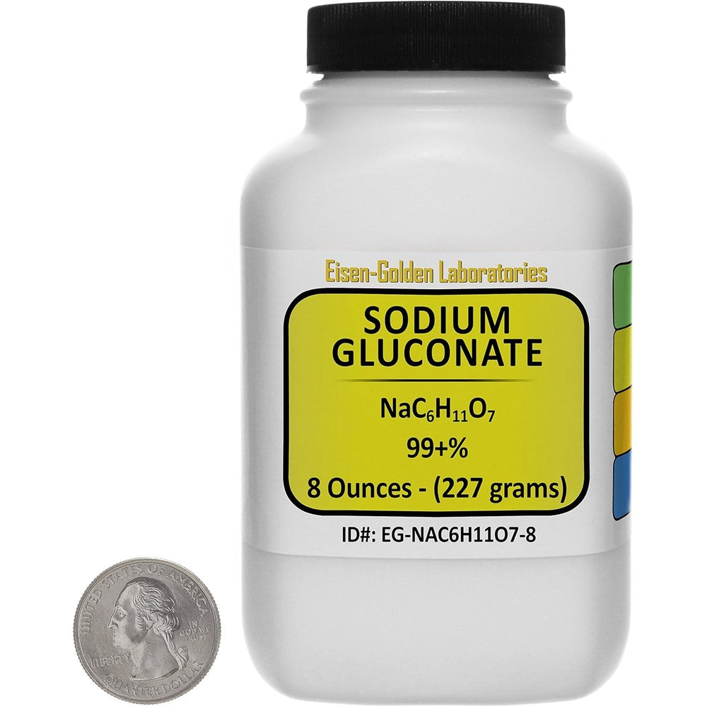 Eisen-Golden Laboratories Sodium Gluconate powder bottle front view premium chelating agent