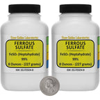Eisen-Golden Laboratories ferrous sulfate powder front view packaging