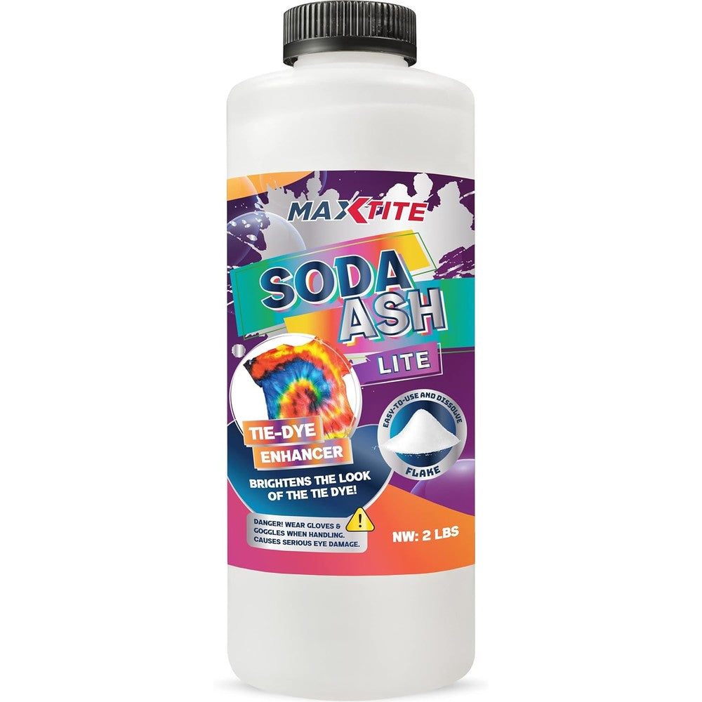MAXTITE Soda Ash Lite front view of the two pound resealable container
