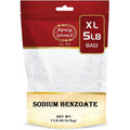 Spicy World sodium benzoate powder 5 pounds front view packaging