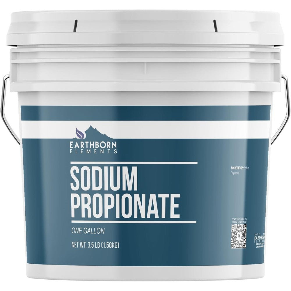 Earthborn Elements Sodium Propionate 1 Gallon bucket front view food grade preservative