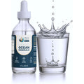 Baja Gold liquid ocean trace mineral drops front view bottle