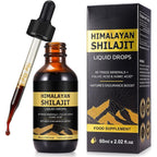 MXCZBSM Pure Himalayan Shilajit Liquid Drops front view packaging