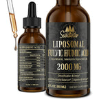 Susatentar liposomal fulvic acid liquid bottle front view