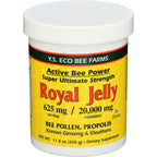 Y.S. Eco Bee Farms royal jelly honey ultimate strength front view package